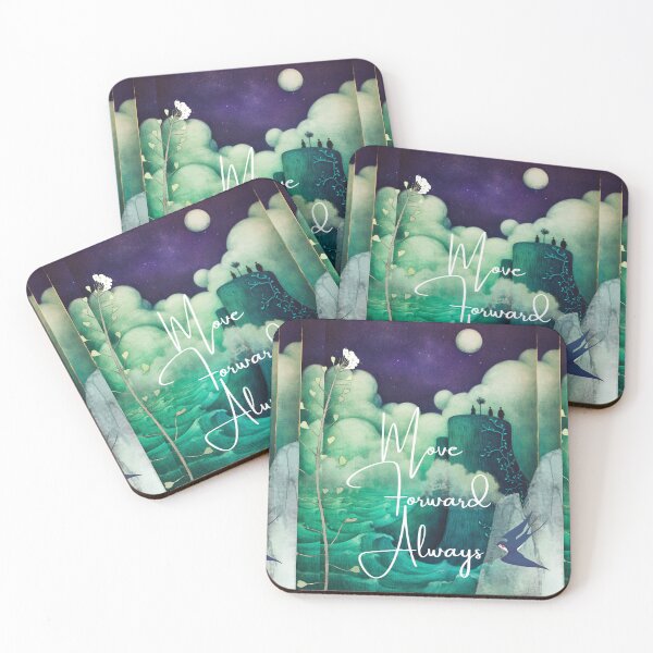 Item preview, Move Forward Always – Dreamy Surreal Landscape designed and sold by Molly's Gone Mad .