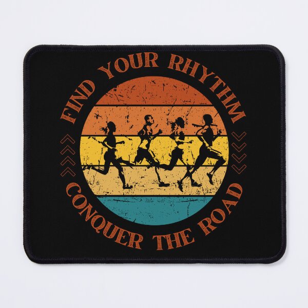 Item preview, Running Inspiration: Find Your Rhythm , Conquer The Road designed and sold by Gairrick Designs.