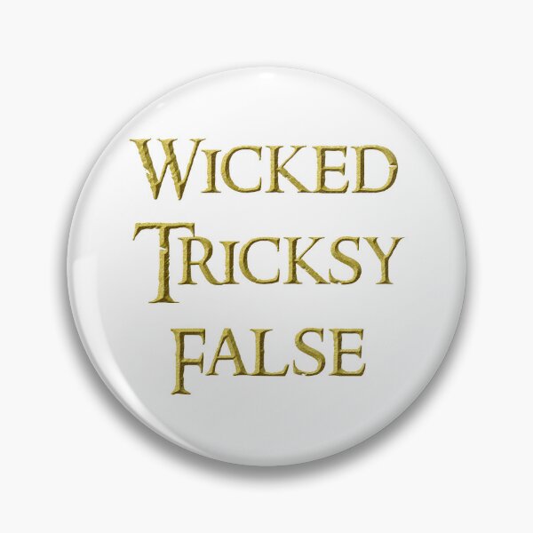 Item preview, Wicked Tricksy False - Smeagol Gollum Quote designed and sold by lotr-memes-nsfw.