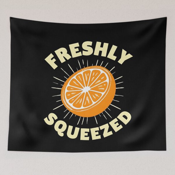 Item preview, Freshly Squeezed Orange - Fun Fruit Design designed and sold by JerdbordinShop.