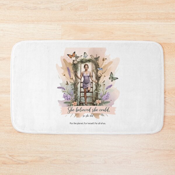 Item preview, She Believed She Could So She Did Empowering Woman Eco Friendly Inspirational designed and sold by zoughlal.