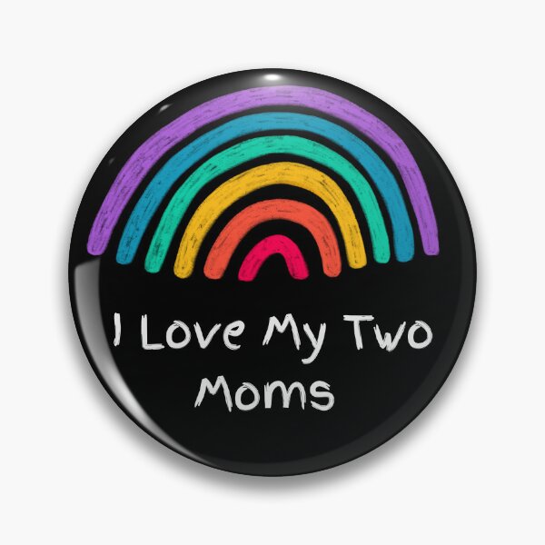 Item preview, I Love My Two Moms | LGBTQ+ Pride T-Shirts, Home Decor & Children's Clothing designed and sold by Kaylews_Designs.