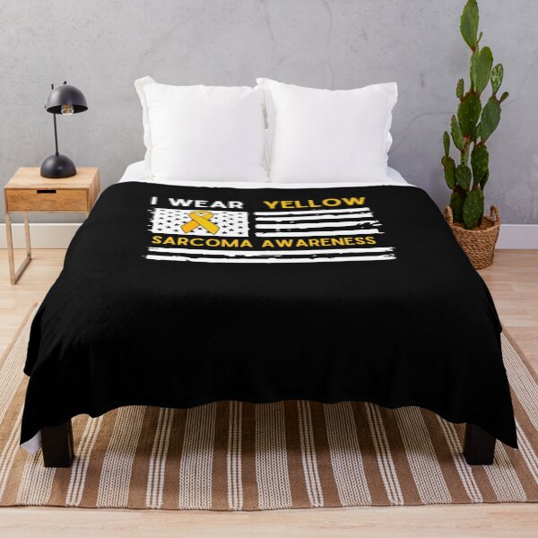 Item preview, Sarcoma Awareness American Flag designed and sold by awarenessandu2.