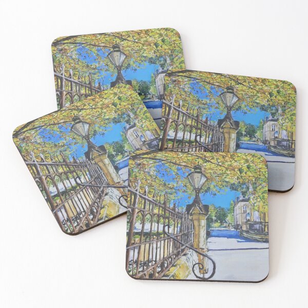 Item preview, Lamp Post on North Terrace designed and sold by ChristineDavisArt.