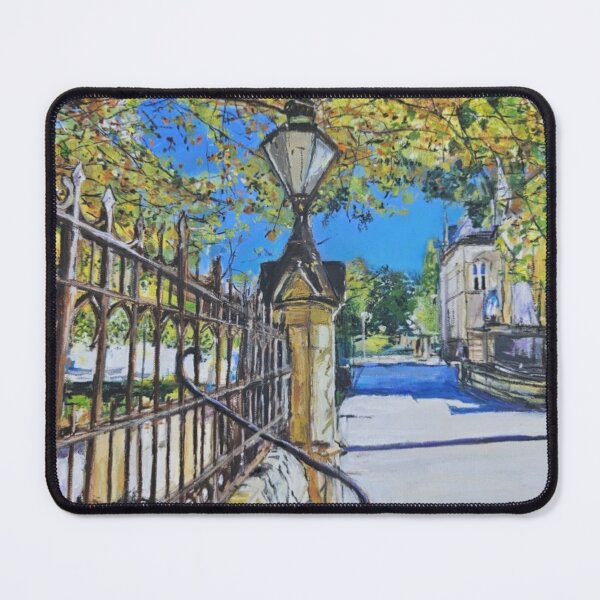Item preview, Lamp Post on North Terrace designed and sold by ChristineDavisArt.