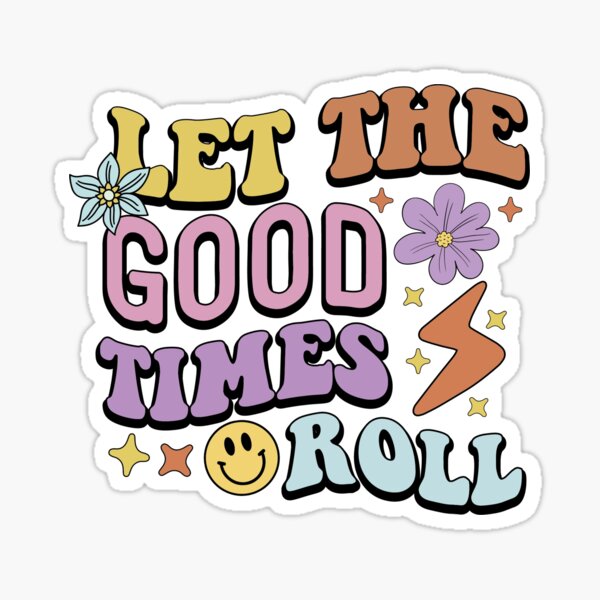 Item preview, Let The Good Times Roll – Groovy Hippy Apparel & Home Decor designed and sold by Compass and a Camera.
