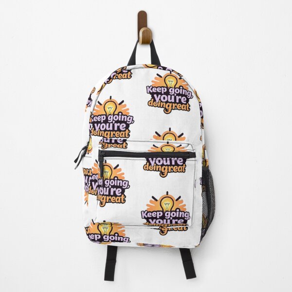 Item preview, Keep Going You’re Doing Great Lightbulb Upward Arrow Motivation designed and sold by zoughlal.