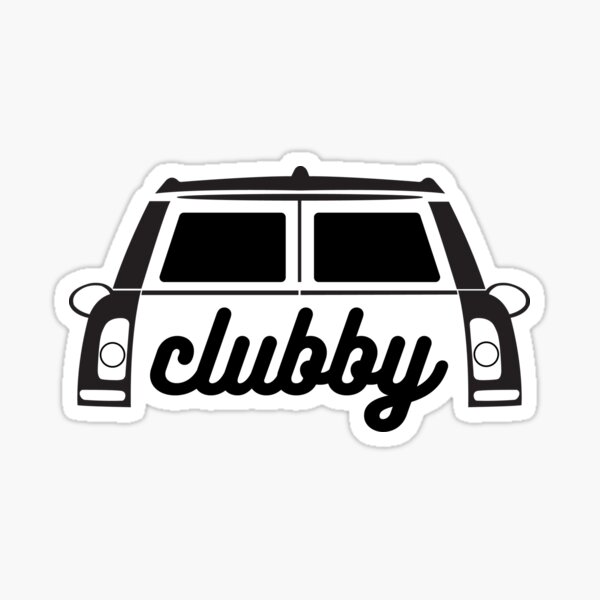 Clubby R55 Sticker