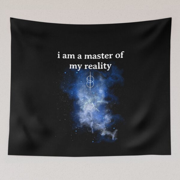 Item preview, I am a Master of My Reality - Shift Reality designed and sold by SpartanDStore.