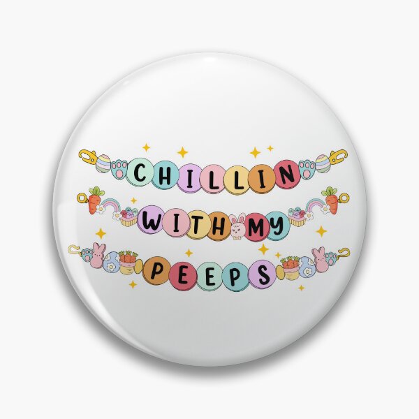 Item preview, Chilling With My Peeps Bracelet Easter Day designed and sold by Artifyo.