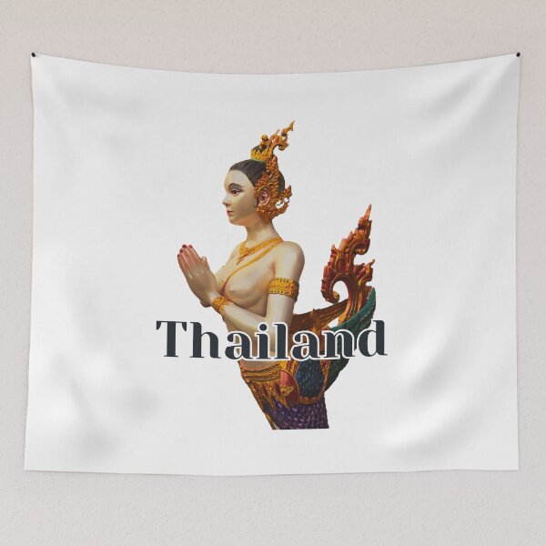Item preview, Thailand Kinnaree Greeting, plain designed and sold by Linklandiya.