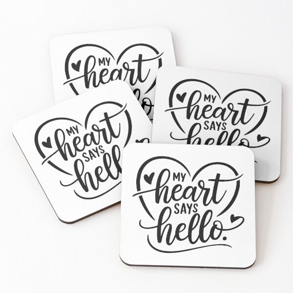 Item preview, My Heart Says Hello: A Warm Greeting from the Soul. designed and sold by SalahuTheBoss.