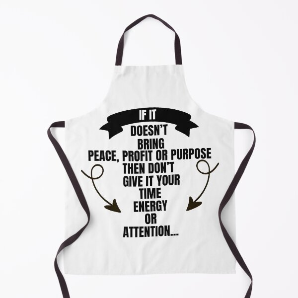Item preview, PEACE PROFIT PURPOSE VS TIME ENERGY ATTENTION designed and sold by Sarcastic Gun.