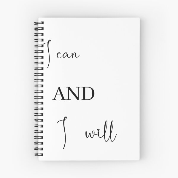 Item preview, "I Can and I Will" – Motivational Wall Art for Inspiration & Strength designed and sold by TrendSh0p.