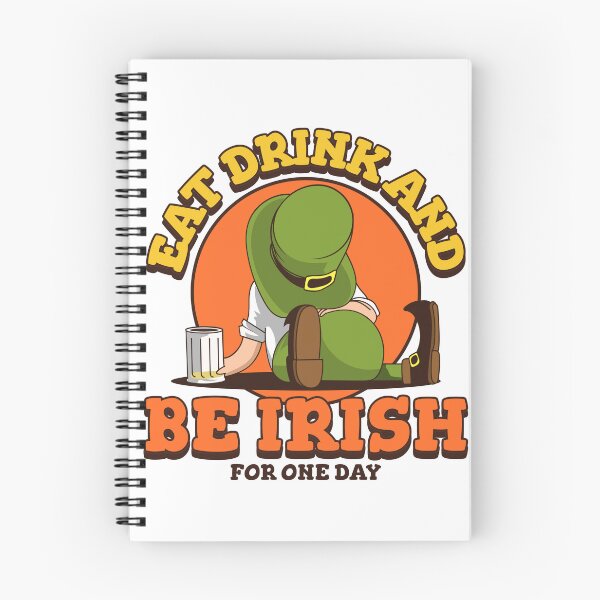 Item preview, Eat Drink And Be Irish For One Day 2025 T-Shirt designed and sold by All About Merch.