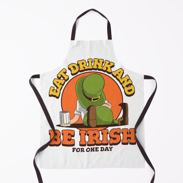 Item preview, Eat Drink And Be Irish For One Day 2025 T-Shirt designed and sold by All About Merch.