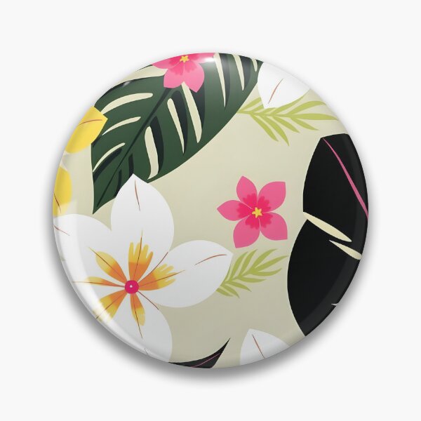 Item preview, Bold Tropical Floral Pattern designed and sold by Roanemermaid.