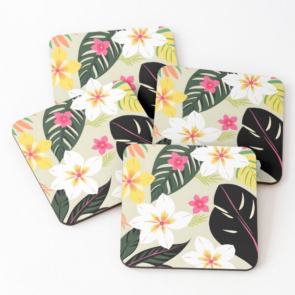 Item preview, Bold Tropical Floral Pattern designed and sold by Roanemermaid.