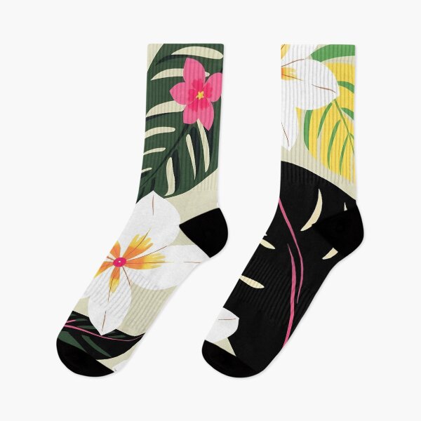 Item preview, Bold Tropical Floral Pattern designed and sold by Roanemermaid.