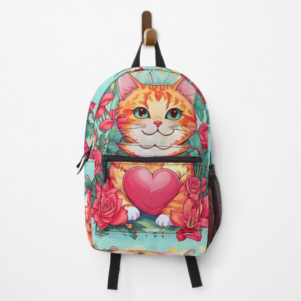 Item preview, A cat in love with a heart. designed and sold by Natalia-Vlad.