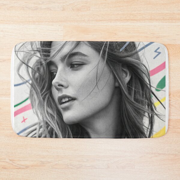 Item preview, Neon Glitch Portrait – Expressive Woman in Monochrome designed and sold by fc2c.