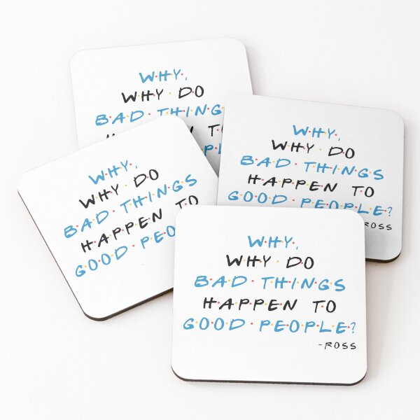 Item preview, Why, Why do bad things happen to good people? - Ross designed and sold by Sticker Up.