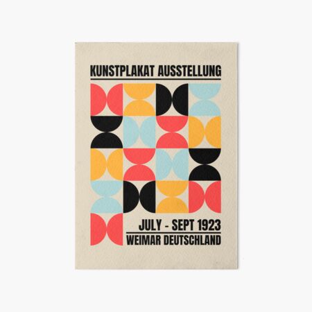 Item preview, Bauhaus Kunstplakat Ausstellung July - Sept 1923 designed and sold by SamStoreo X.