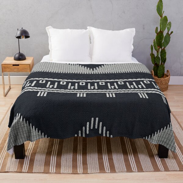 Item preview, Tribal Black Cloth Abstract designed and sold by BleuAbstracts.