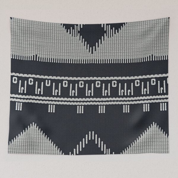 Item preview, Tribal Black Cloth Abstract designed and sold by BleuAbstracts.