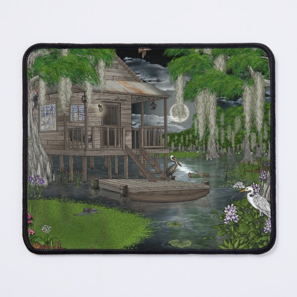 Item preview, Paw-Paw's Bayou Night designed and sold by paperandp!xels.