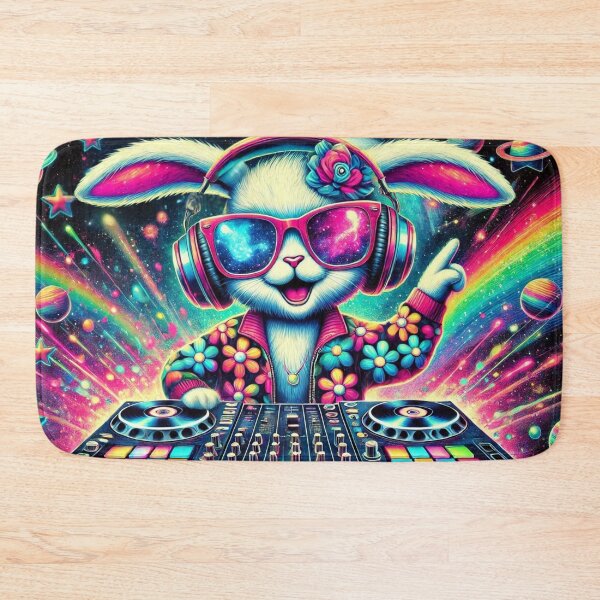 Item preview, Bunny dj  designed and sold by Crazy B Loco.