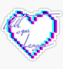 Out of your League! Sticker