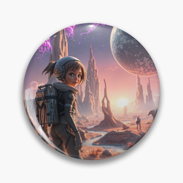 Item preview, Starter Girl - Lost on an Alien World designed and sold by shakespeare1212.