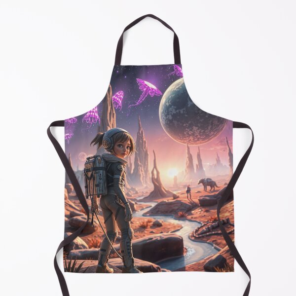 Item preview, Starter Girl - Lost on an Alien World designed and sold by shakespeare1212.
