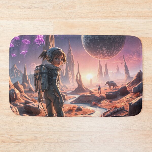 Item preview, Starter Girl - Lost on an Alien World designed and sold by shakespeare1212.