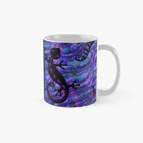 Item preview, Pink Purple Paua Gecko. New Zealand. designed and sold by VibrantArtwork.
