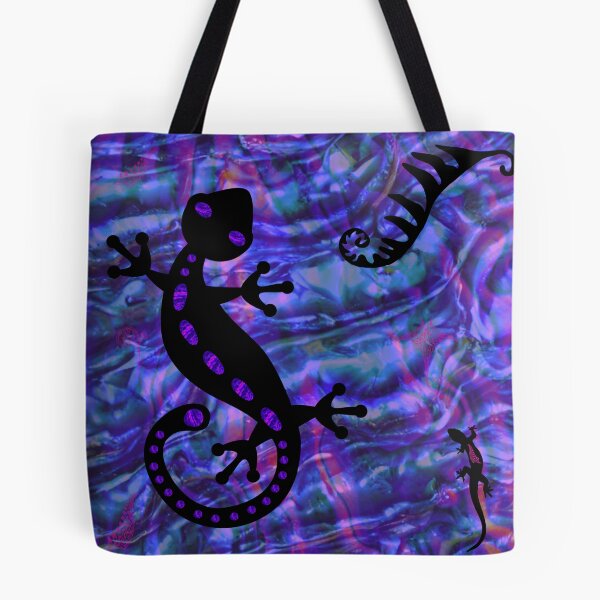 Aperçu de l'œuvre Gecko Paua rose violet. Nouvelle-Zélande. créée et vendue par VibrantArtwork.