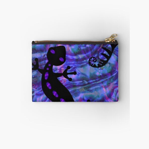 Item preview, Pink Purple Paua Gecko. New Zealand. designed and sold by VibrantArtwork.