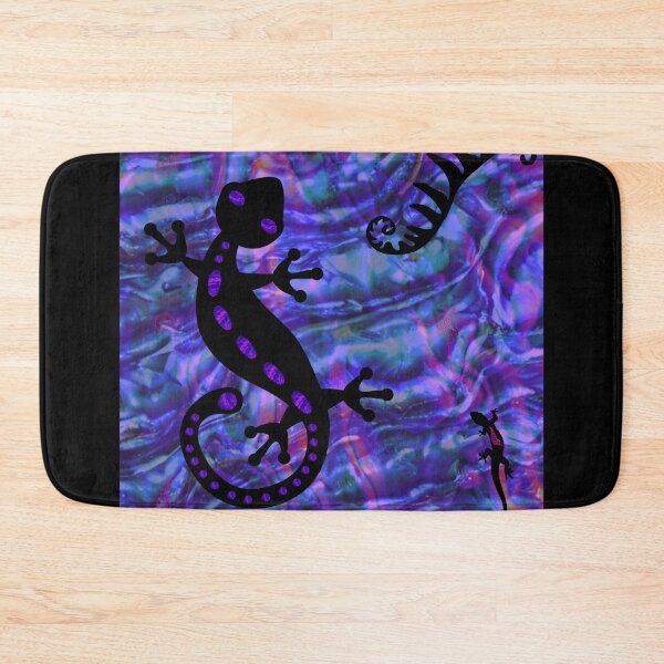 Item preview, Pink Purple Paua Gecko. New Zealand. designed and sold by VibrantArtwork.
