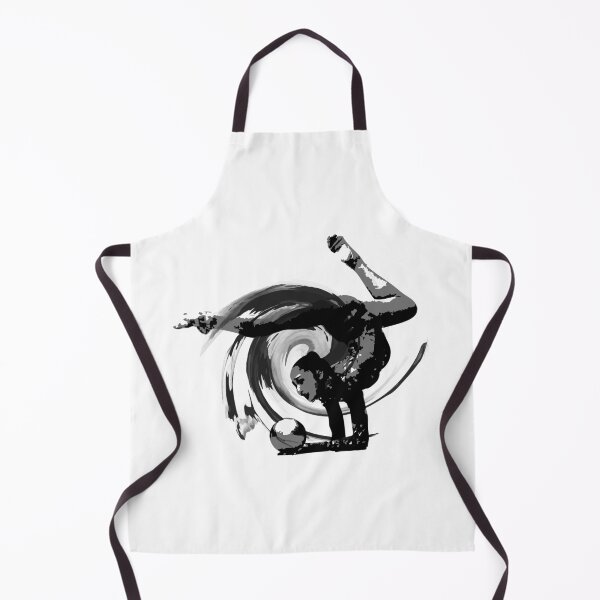 Item preview, Rhythmic gymnast with ball illustration designed and sold by Elenia Design.