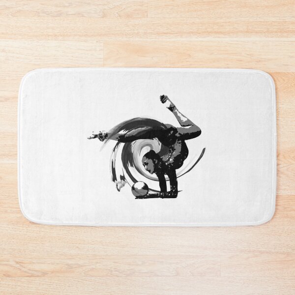 Item preview, Rhythmic gymnast with ball illustration designed and sold by Elenia Design.