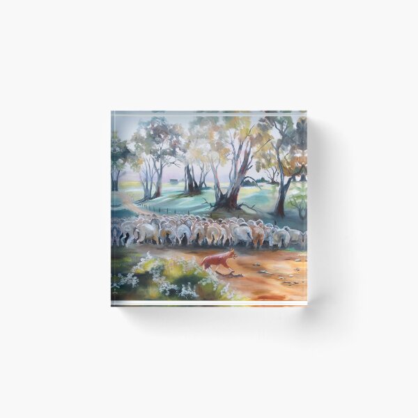 Item preview, Bringing In The Lambs  designed and sold by Jacky Darcy Art.
