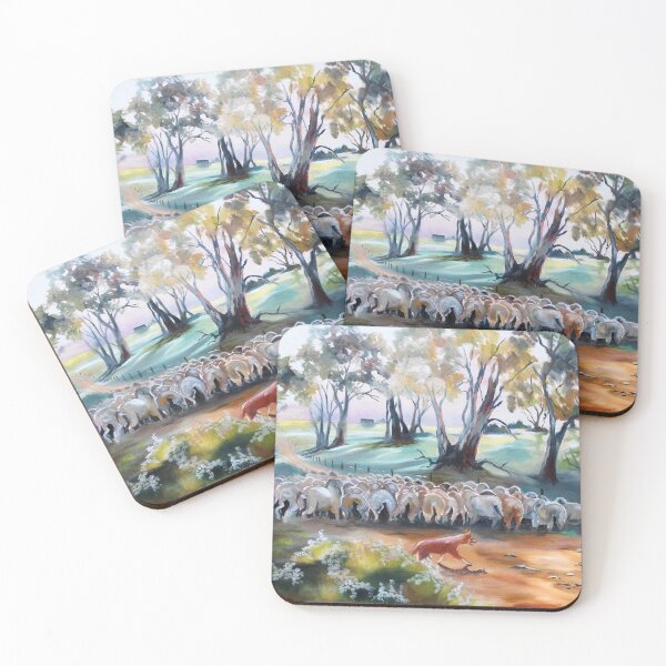 Item preview, Bringing In The Lambs  designed and sold by Jacky Darcy Art.