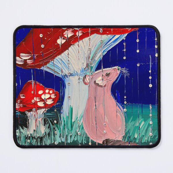 Item preview, Mouse's Mushroom Safe Haven designed and sold by ASPaintingNinja.