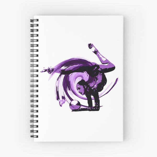 Item preview, Rhythmic gymnast with ball (purple color) designed and sold by Elenia Design.