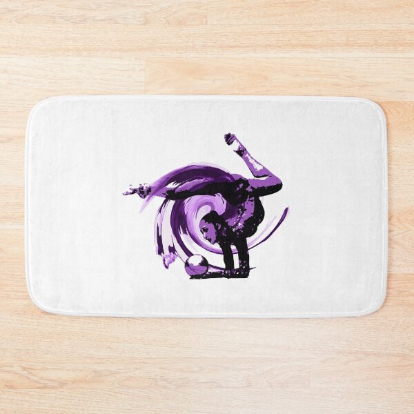 Item preview, Rhythmic gymnast with ball (purple color) designed and sold by Elenia Design.