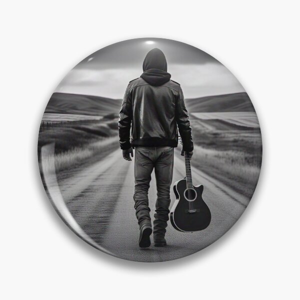 Item preview, Lone Musician on the Open Road designed and sold by Wiredart.