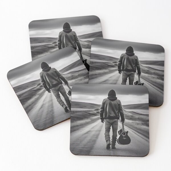 Item preview, Lone Musician on the Open Road designed and sold by Wiredart.