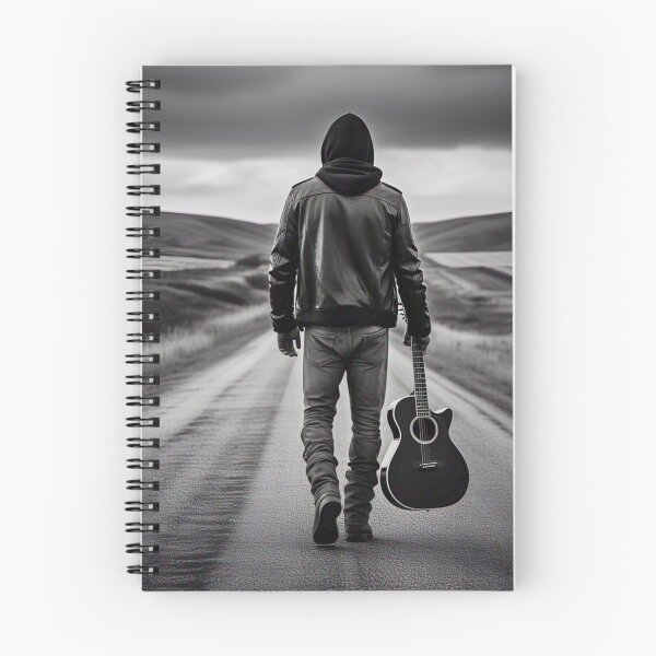 Item preview, Lone Musician on the Open Road designed and sold by Wiredart.