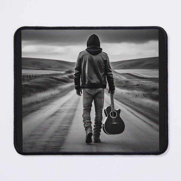 Item preview, Lone Musician on the Open Road designed and sold by Wiredart.